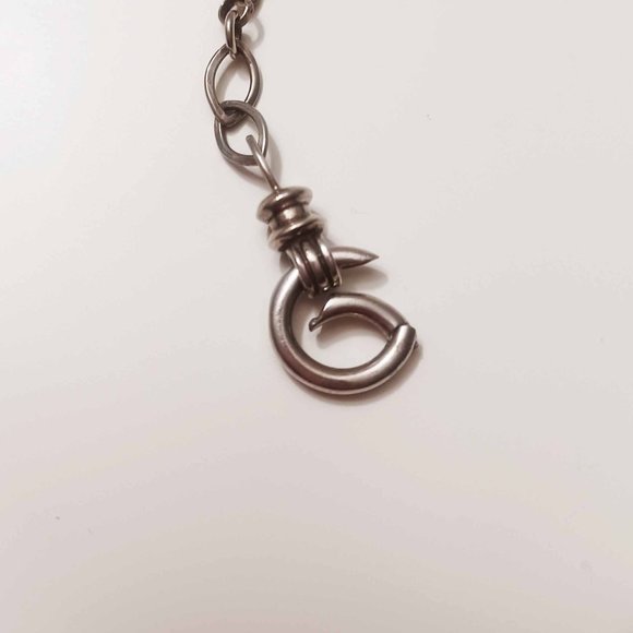 Large Lemurian Quartz Crystal Teardrop Amethyst Pendulum Necklace - Picture 9 of 9